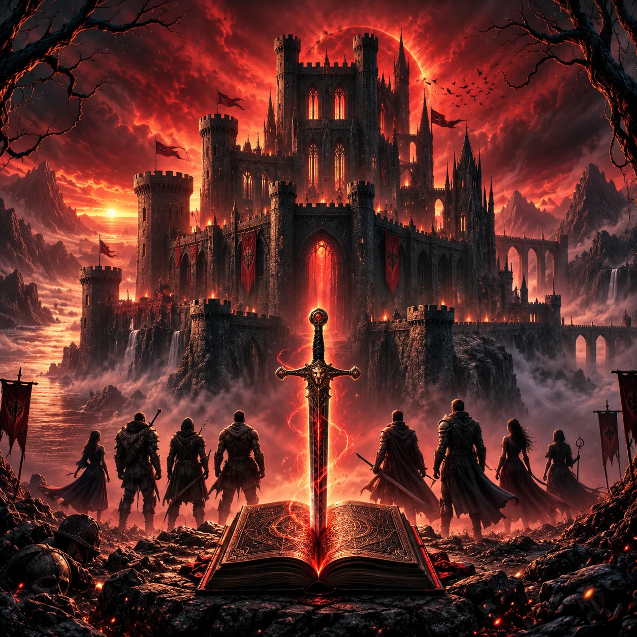 Ilustración de El Reino del Ocaso